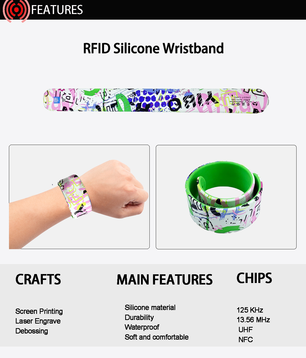 Pulseira RFID