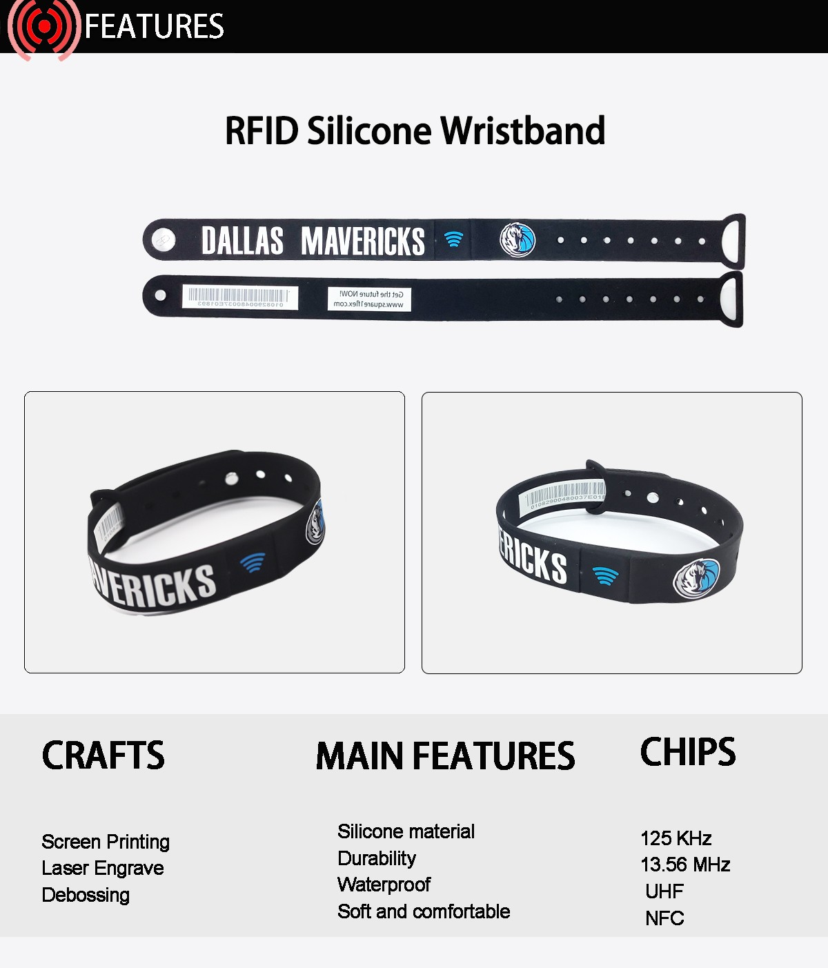 Pulseira RFID