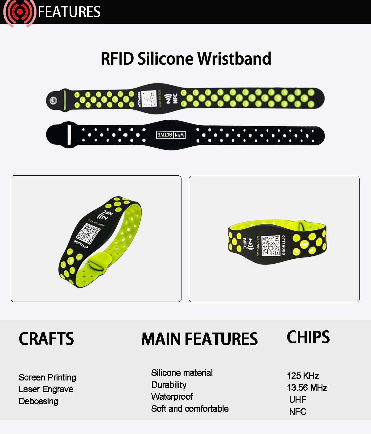 Pulseira RFID