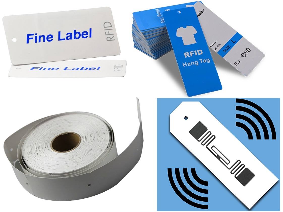 Etiquetas de vestuário RFID